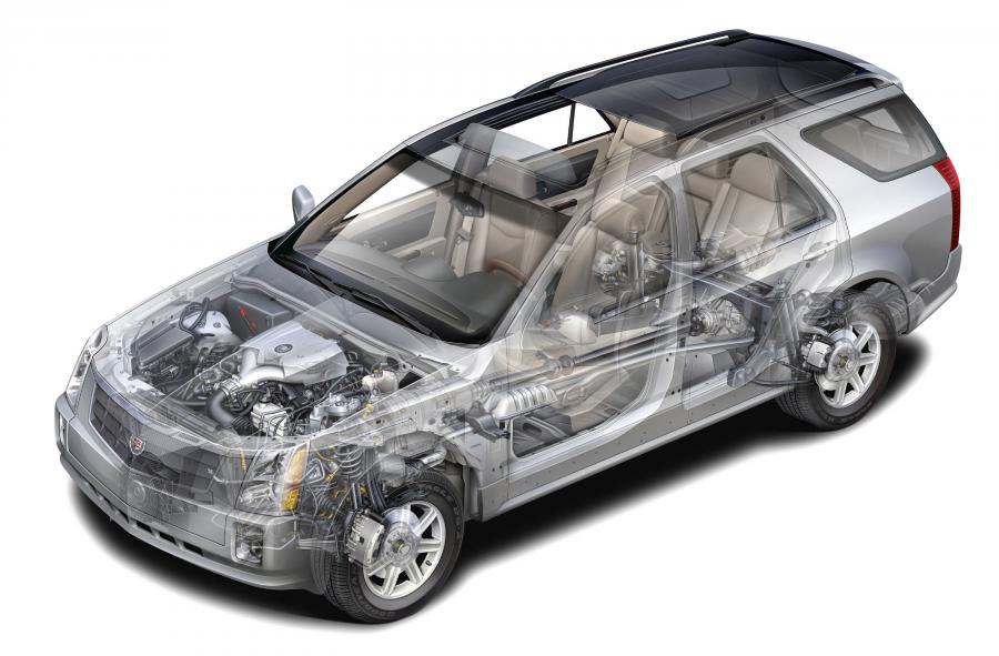  Cadillac SRX 2004 года  (фото 36 из 103)